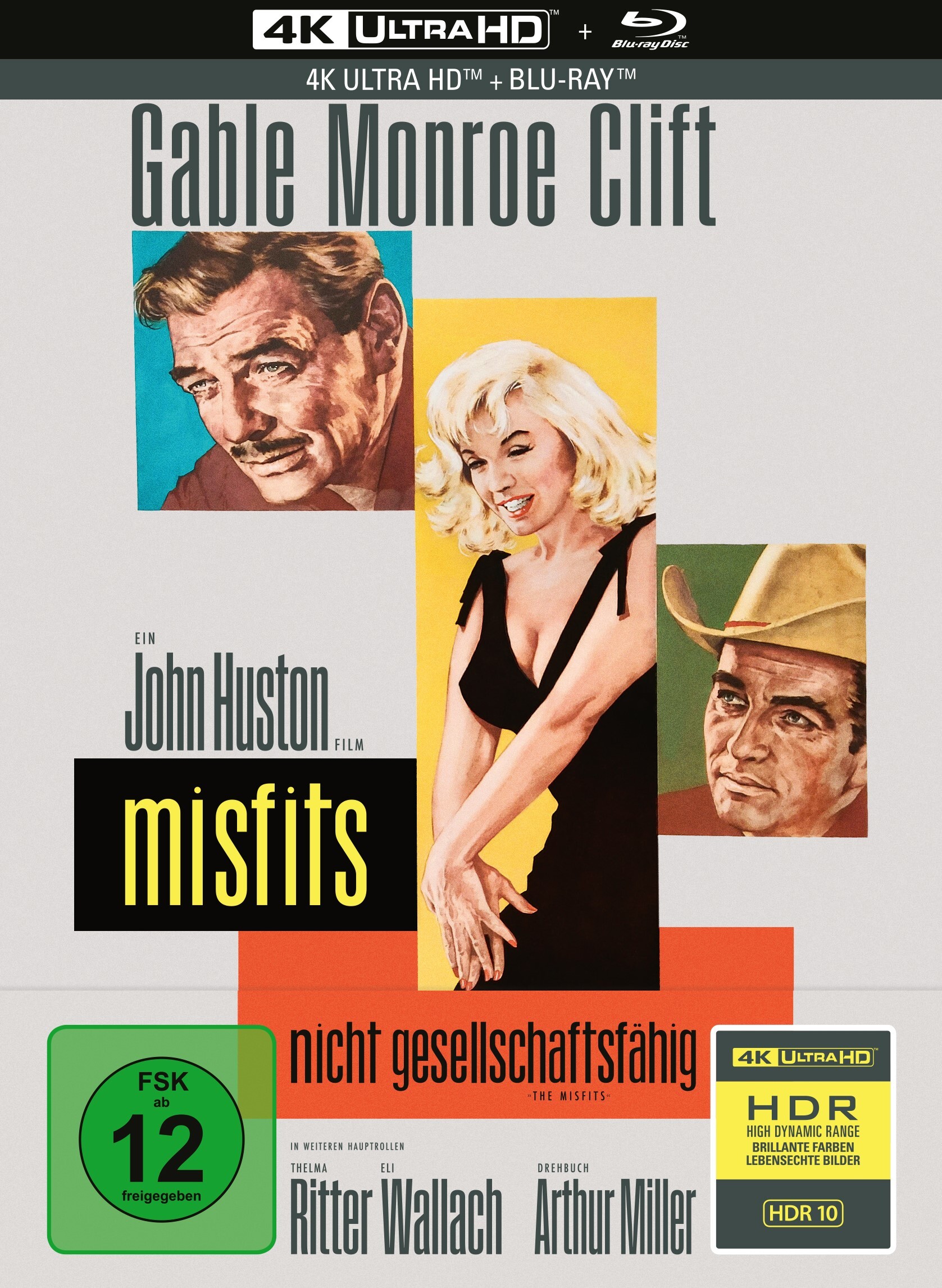 乱点鸳鸯谱 [UHD原盘DIY简体简英字幕] The Misfits 1961 2160p GER UHD Blu-ray HEVC LPCM 2 0-BHYS@OurBits[78.91GB]